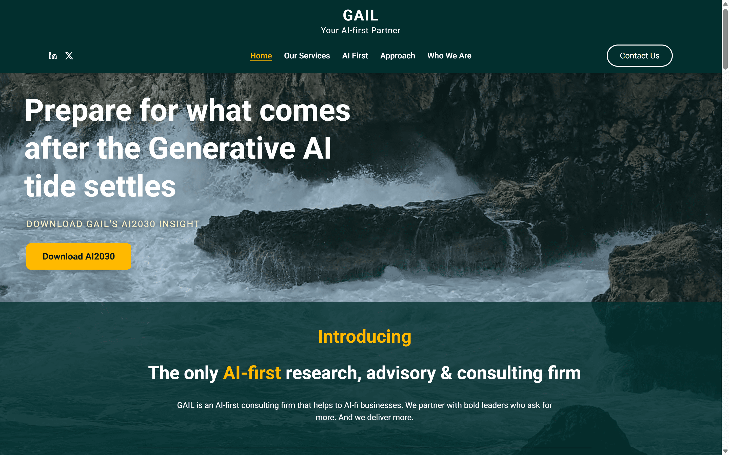 GAIL Website Development & Integrations